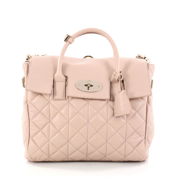 Mulberry Cara Delevingne Convertible Backpack Quilted Leather Medium 28716
