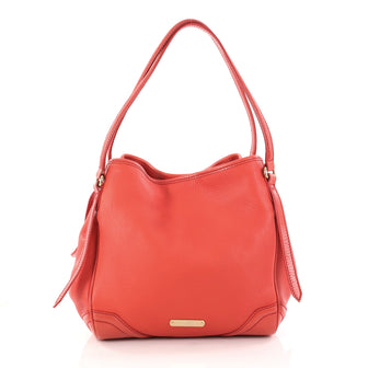 Burberry Canterbury Tote Grainy Leather Small Red 2873503