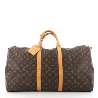 Louis Vuitton Keepall Bandouliere Bag Monogram Canvas 55 2874001
