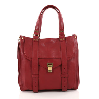 Proenza Schouler PS1 Convertible Tote Leather Red 2874801