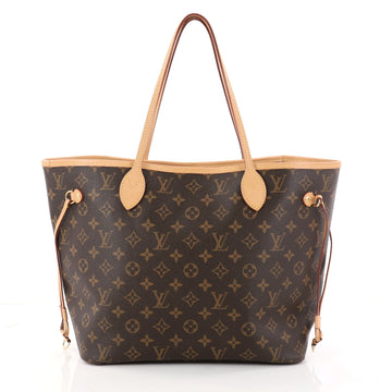 Louis Vuitton Neverfull NM Tote Monogram Canvas MM Brown 2879102