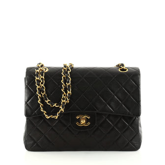 Chanel Vintage Square Classic Double Flap Bag Quilted 2879304