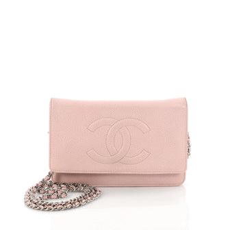 Chanel Timeless Wallet on Chain Caviar Pink 2880601