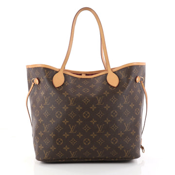 Louis Vuitton Neverfull NM Tote Monogram Canvas MM Brown 2880603