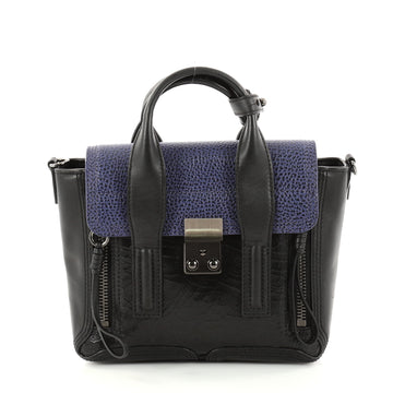 3.1 Phillip Lim Pashli Satchel Leather Mini Black 2881001