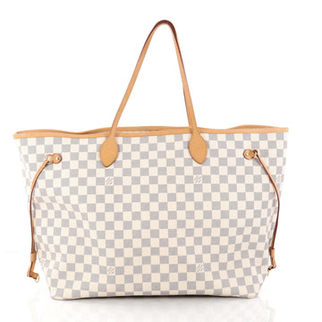 Louis Vuitton Neverfull NM Tote Damier GM White 2883401