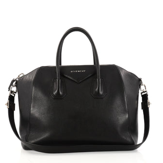Givenchy Antigona Bag Leather Medium Black 2883501