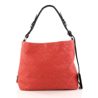 Louis Vuitton Antheia Hobo Leather PM Red 2887503