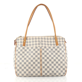 Louis Vuitton Figheri Handbag Damier GM White 2887603