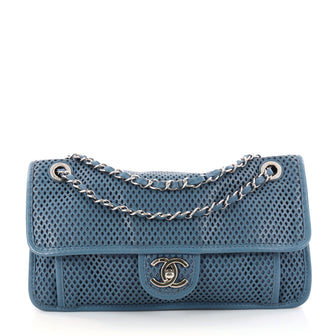 Chanel Up In The Air Flap Bag Perforated Leather Medium 2887801