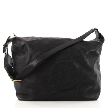 Chanel Vintage CC Hobo Caviar Large Black 2888304