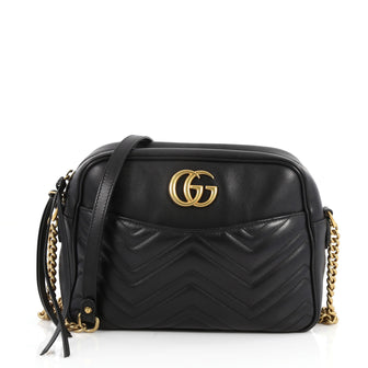 Gucci GG Marmont Shoulder Bag Matelasse Leather Medium 2888601