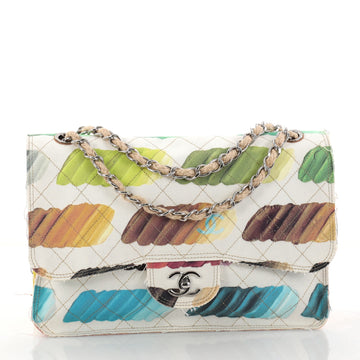 Chanel Watercolor Colorama Flap Bag Quilted Watercolor 2893804