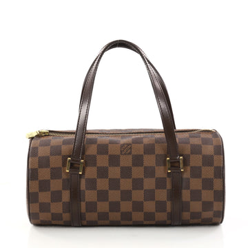 Louis Vuitton Papillon Handbag Damier 26 Brown 2895702