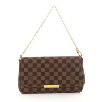 Louis Vuitton Favorite Handbag Damier MM Brown 2898301