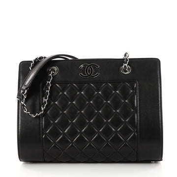 Chanel Mademoiselle Vintage Shopping Tote Quilted 2898602