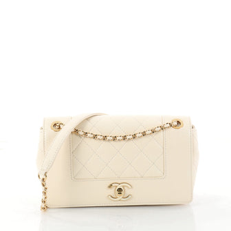 Chanel Mademoiselle Vintage Flap Bag Quilted Sheepskin 2898603
