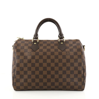 Louis Vuitton Speedy Bandouliere Bag Damier 30 Brown 2905601