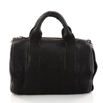  Alexander Wang Rocco Satchel Leather Black 2905902