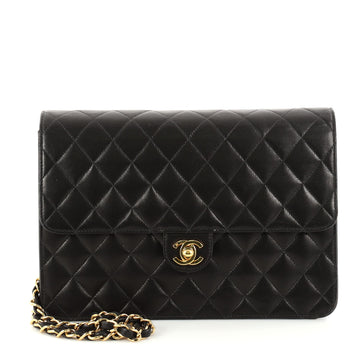 Chanel Vintage 3 Way Full Flap Bag Quilted Lambskin 2908101