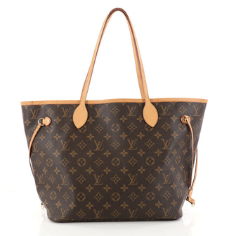 Louis Vuitton Neverfull NM Tote Monogram Canvas MM Brown 2908501