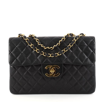 Chanel Vintage Classic Single Flap Bag Quilted Lambskin 2909301