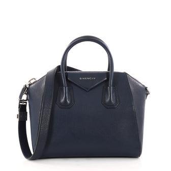Givenchy Antigona Bag Leather Small Blue 2909801