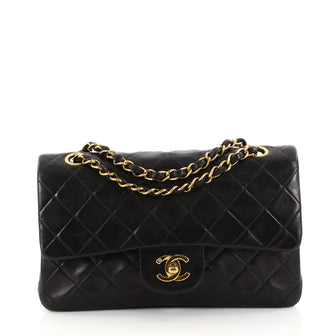 Chanel Vintage Classic Double Flap Bag Quilted Lambskin 2911901