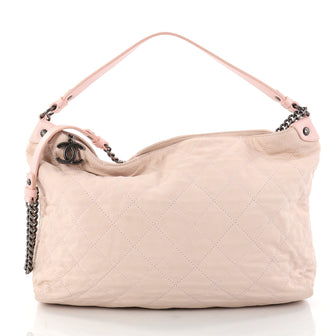 Chanel Coco Daily Hobo Quilted Iridescent Calfskin Large 2911902