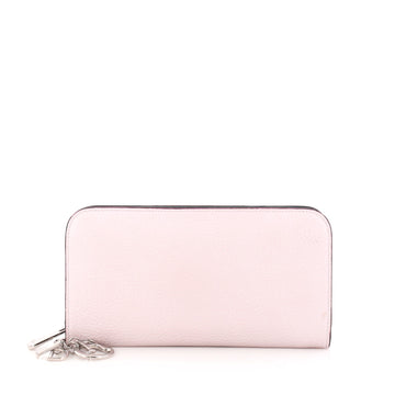 Christian Dior Diorissimo Voyageur Organizer Wallet Leather Long Pink 2912002