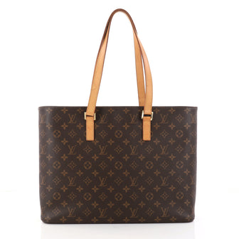 Louis Vuitton Luco Handbag Monogram Canvas Brown 2912603