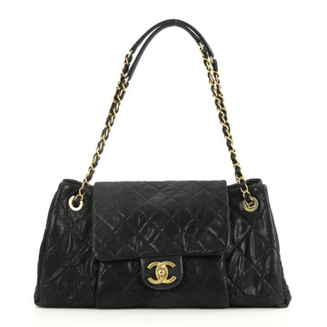 Chanel Chic Quilt Accordion Flap Bag Quilted Iridescent 2912904