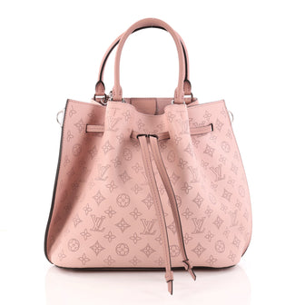 Louis Vuitton Girolata Handbag Mahina Leather Pink 2913001