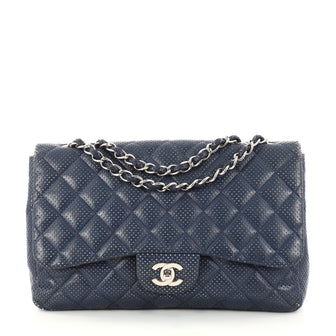 Chanel Classic Single Flap Bag Quilted Perforated 2913401
