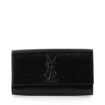Saint Laurent Belle de Jour Clutch Leather Large Black 2917701