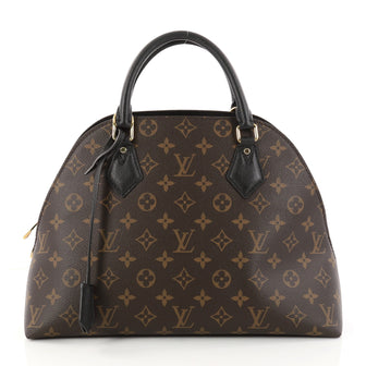 Louis Vuitton Alma BNB Handbag Monogram Canvas Brown 2917801