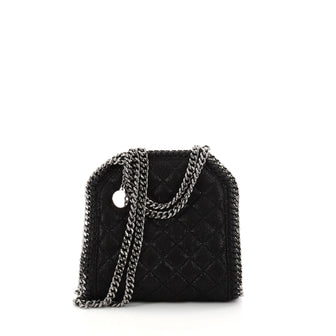 Stella McCartney Falabella Fold Over Crossbody Bag Quilted Shaggy Deer Tiny 2918301