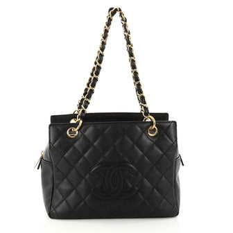 Chanel Petite Timeless Tote Quilted Caviar Black 2918803