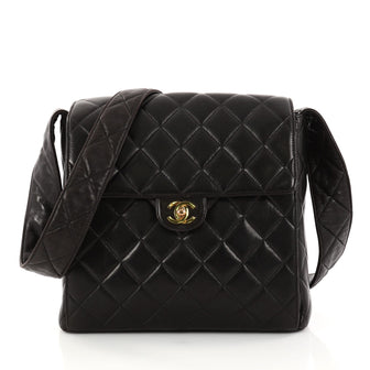 Chanel Vintage CC Flap Shoulder Bag Quilted Lambskin 2918902