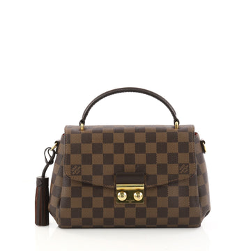Louis Vuitton Croisette Handbag Damier Brown 2920701