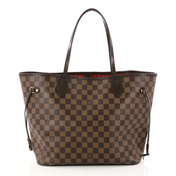 Louis Vuitton Neverfull NM Tote Damier MM Brown 2921001