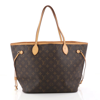 Louis Vuitton Neverfull Tote Monogram Canvas MM Brown 2922501