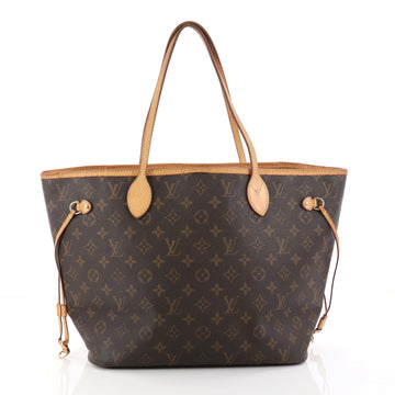 Louis Vuitton Neverfull Tote Monogram Canvas MM Brown 2922501