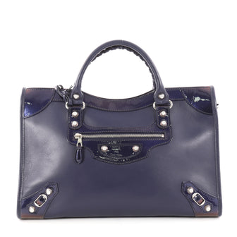 Balenciaga Holiday City Giant Studs Handbag Matte 2924501