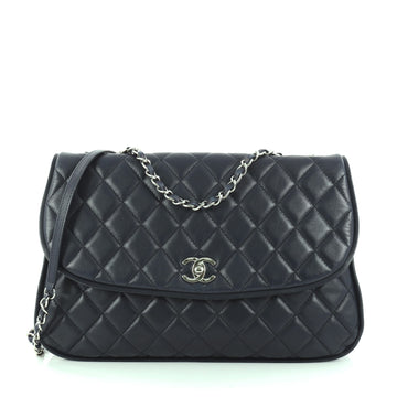 Chanel CC Flap Compartment Shoulder Bag Quilted Lambskin 2926302