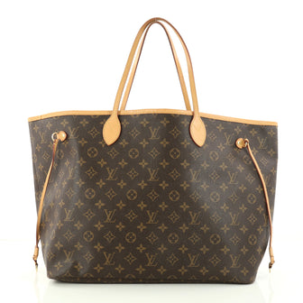 Louis Vuitton Neverfull NM Tote Monogram Canvas GM Brown 2926401
