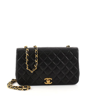Chanel Vintage 3 Way Full Flap Bag Quilted Lambskin 2927802