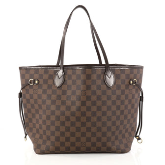 Louis Vuitton Neverfull Tote Damier MM Brown 2928002
