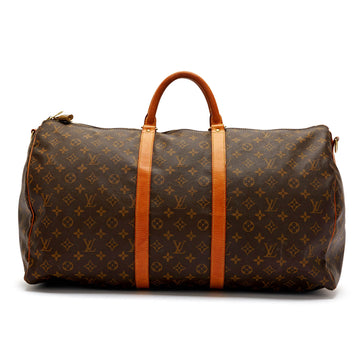 Louis Vuitton Keepall Monogram Canvas Bandouliere 55