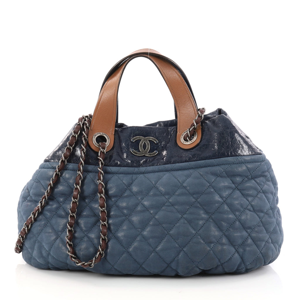 Buy Chanel In The Mix Tote Quilted Iridescent Calfskin 2930907